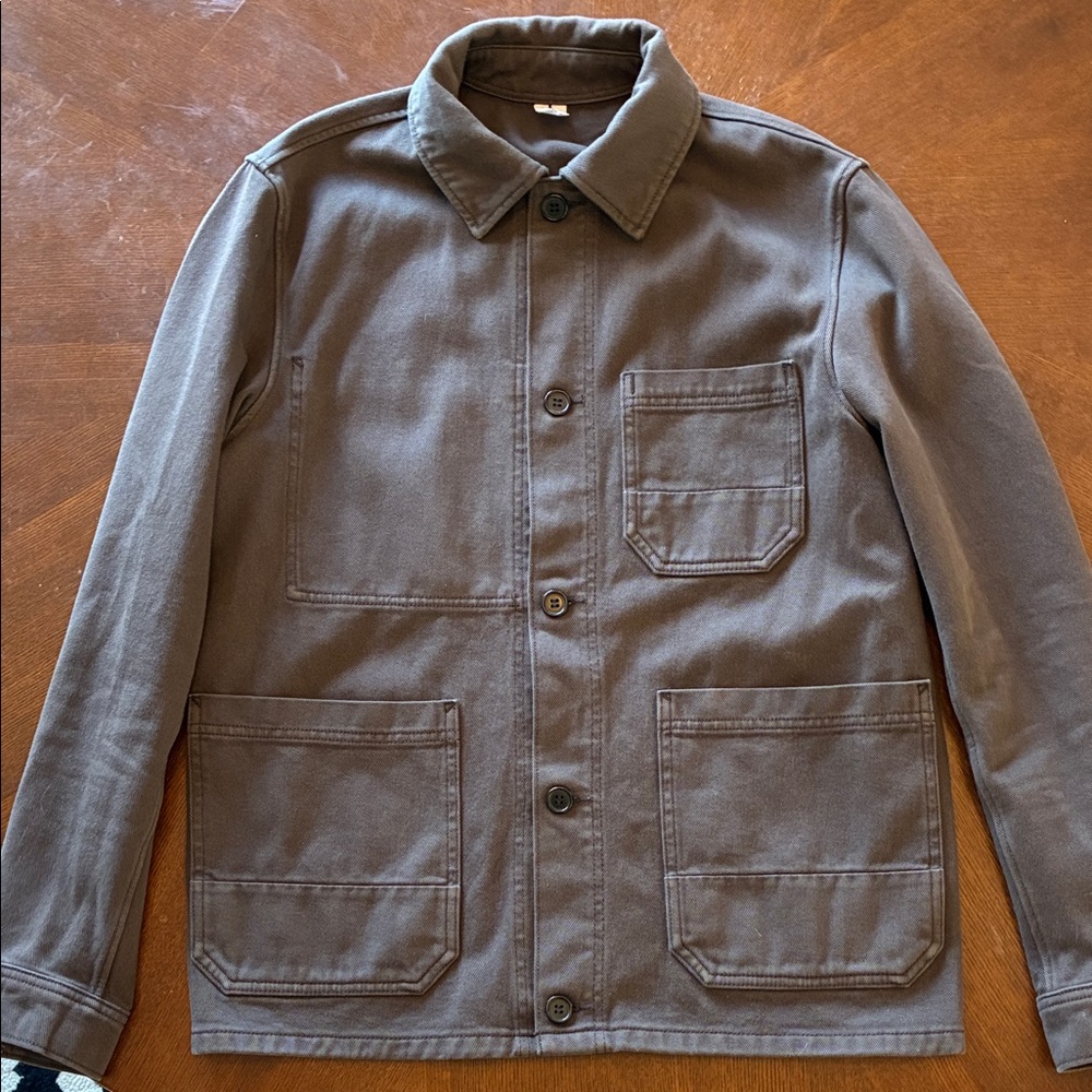 Arket Men's Field/Chore Jacket in Brown - Medium Size EUR 48
